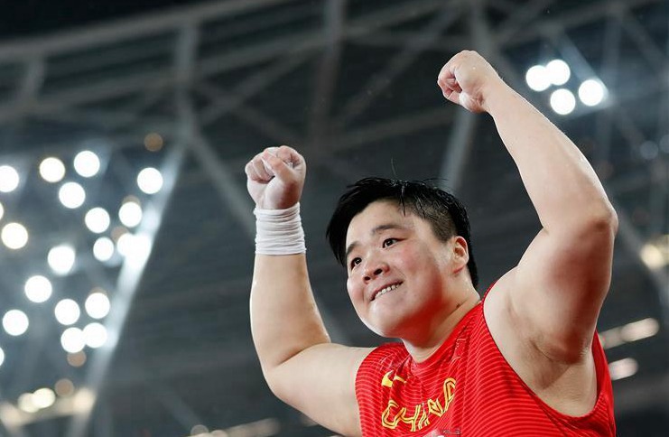 여자 투포환, 세계선수권 출전 6회 만에 금메달 따낸 중국의 궁리자오