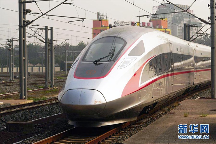 중국 고속열차 ‘푸싱호’, 베이징-톈진 운행 개시
