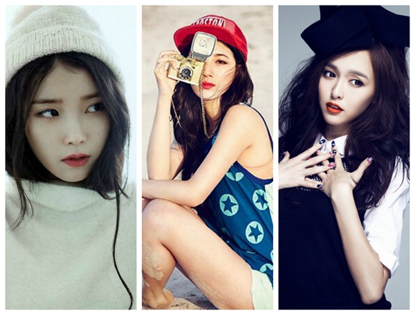 가을 패션 아이템 모자! 아이유 선미 트와이스 디리러바 등 中韓 여스타들이 말하는 ‘모자 패션’의 정석