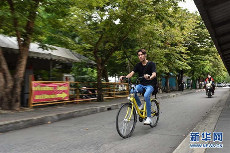 泰에 진출 성공한 중국 공용자전거 ‘ofo’, 태국 대학 캠퍼스 점령