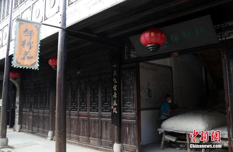 장시 리촨 옛 거리의 전통공예: ‘솜타기’ 탐방