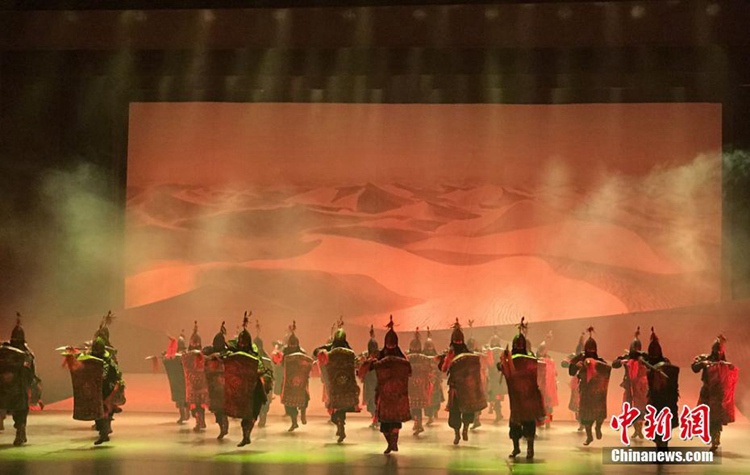 무용극 ‘대몽돈황’ 란저우서 상연…1천 년 둔황 역사 담고 있다