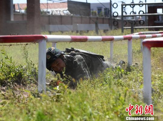 중국 길림 무장경찰 경연대회 개최