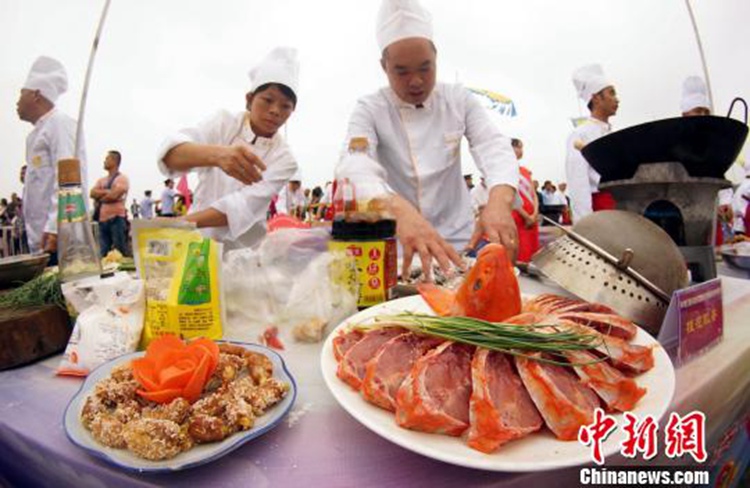 장시 완안서 개최된 생선요리 대회, ‘맛+멋’ 모두 잡은 요리들