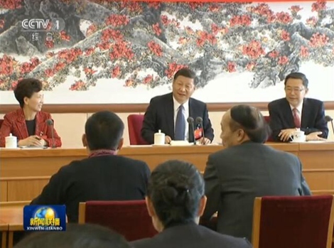 시진핑 19차 당대회 구이저우성 대표단 토론에 참석