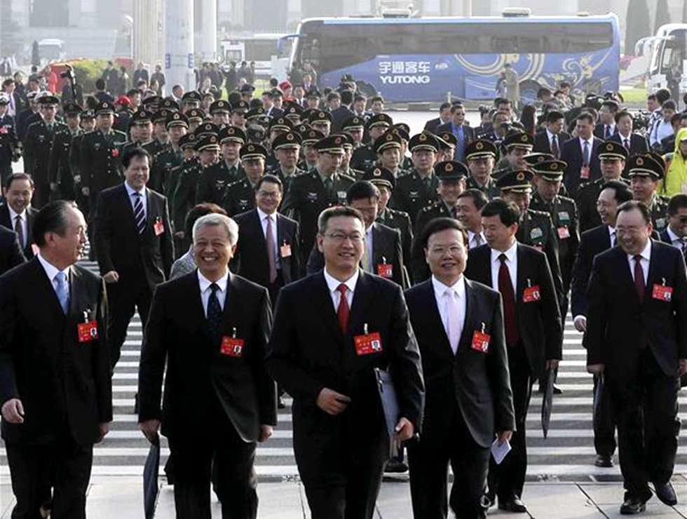 중국공산당 제19차 전국대표대회 폐막회 베이징서 개최