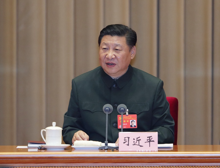 시진핑, 군대 지도간부 회의 참석해 담화 발표