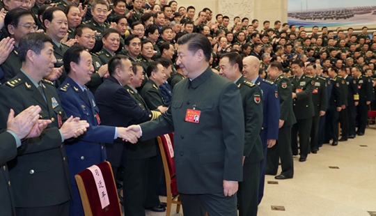 시진핑, 군대 지도간부 회의 참석해 담화 발표