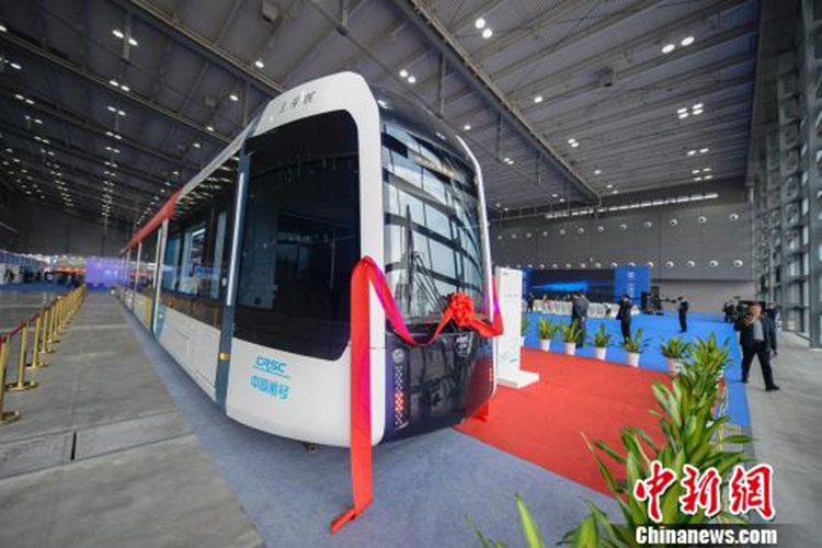 중국 창사서 국제철로교통산업박람회 개막…자기부상열차 인기