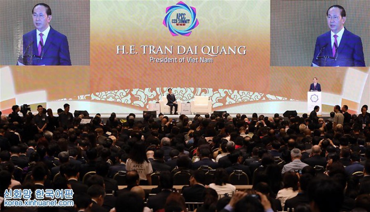 2017년 APEC 최고경영자회의 베트남 다낭서 개막