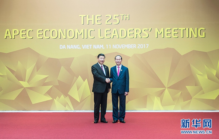 시진핑, 제25차 APEC 정상회의 참석 및 중요 연설 발표