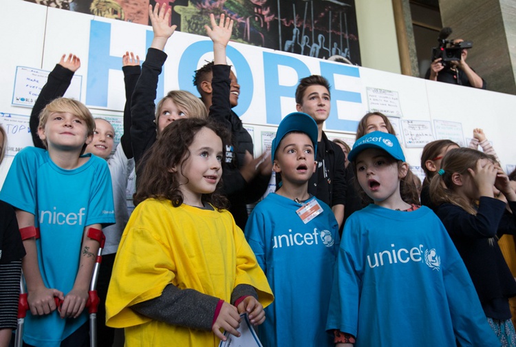 유엔 제네바 팔레데나시옹 ‘세계 어린이의 날’ 축하