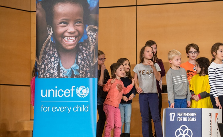 유엔 제네바 팔레데나시옹 ‘세계 어린이의 날’ 축하