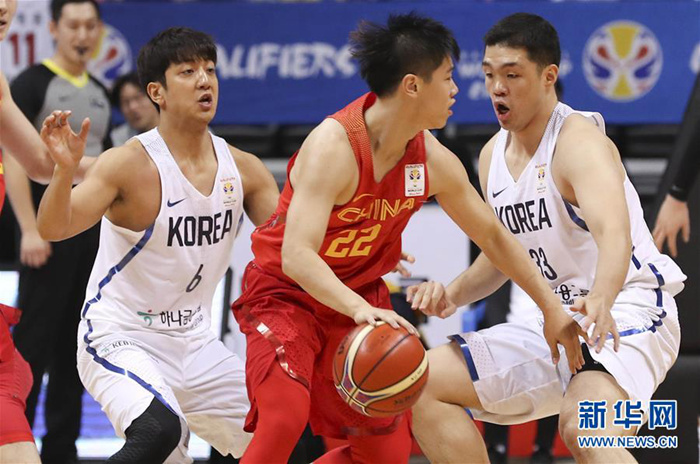 농구 월드컵 지역예선 1차전, 중국 한국 누르고 1승 챙겨