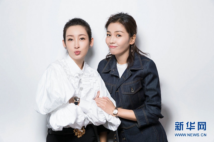 中 연예계 대표 미녀 류타오X친하이루, “우리는 최고의 절친”