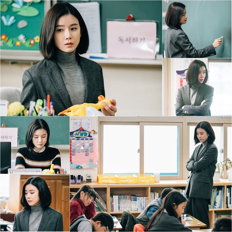 ‘마더’ 이보영, 싸늘한 첫 촬영 스틸 공개…초등학교 교사로 변신