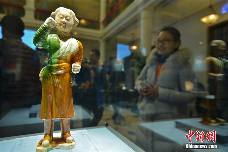 ‘일대일로’ 하의 당나라 문화재 전시회 톈진서 개막