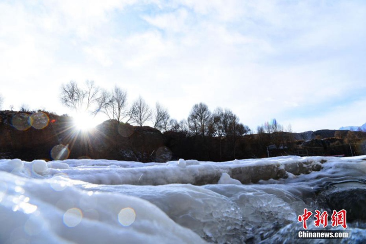 혼자 보기 아까운 중국 간쑤 쑤난의 겨울철 ‘절경’