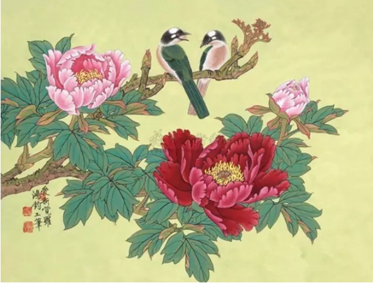 모란은 중국인들에게 매우 사랑받는 꽃이다. 온화하고 점잖은 듯한 자태는 꽃 중에서 단연 돋보여, ‘꽃 중의 왕’이라고도 불린다. (출처: 인민망)