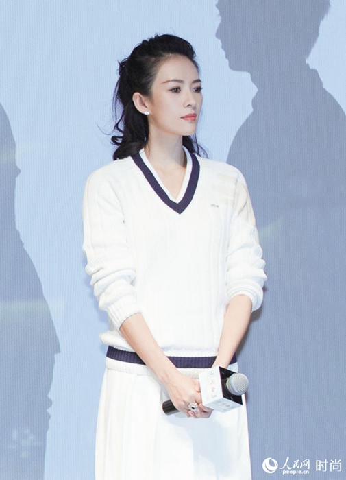 장쯔이 영화 ‘무문서동’ 시사회 참석, 빛나는 그녀의 캠퍼스룩