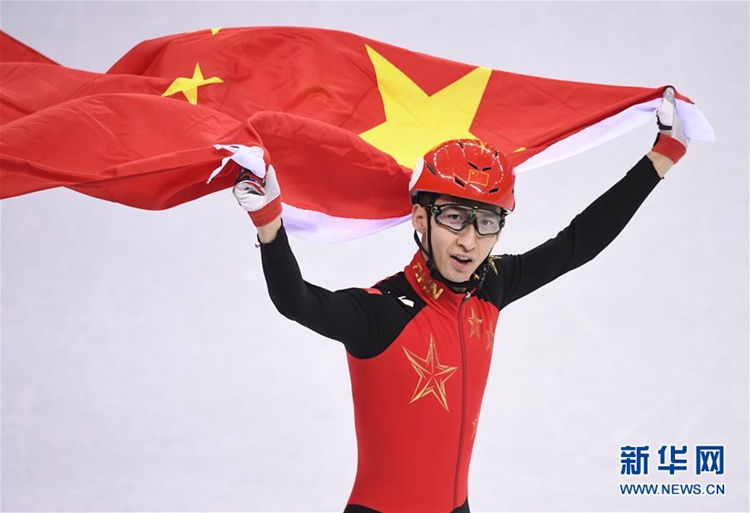 [평창 동계올림픽] 쇼트트랙 남자 500m, 중국 우다징 선수의 값진 금메달