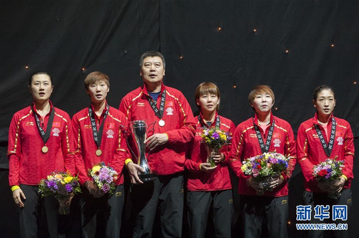 2018 런던 탁구 팀 월드컵, 중국 남자&여자 동시 우승 차지