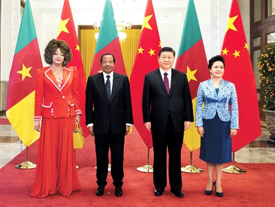 시진핑 주석, 카메룬 대통령과 정상회담 거행