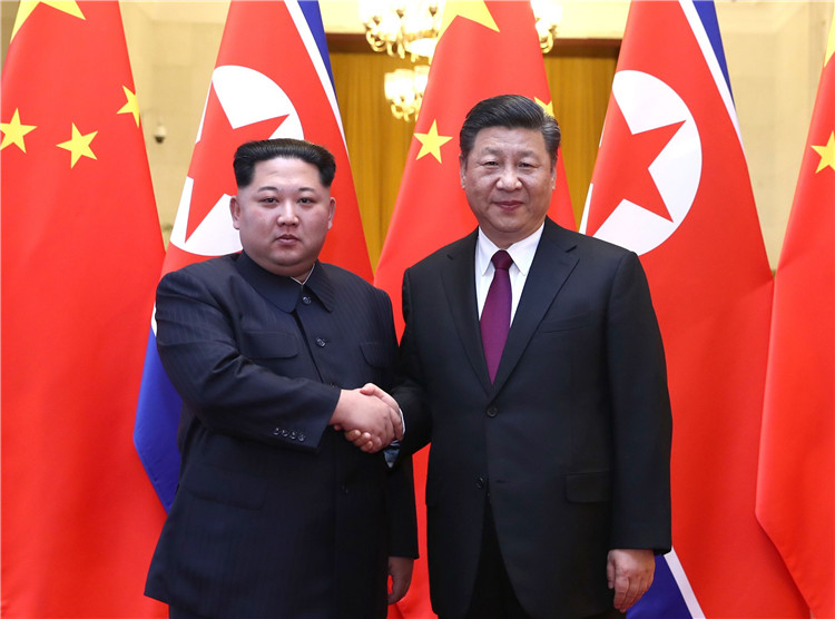 [포토] 시진핑-김정은 회담 개최