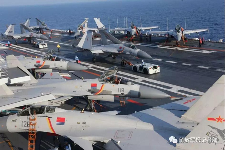 [주목] 중국 해군 항공모함 편대, 과연 어떻게 훈련할까?