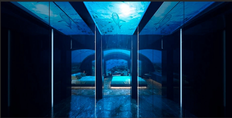 몰디브 세계 최초 수중 호텔 등장…별장식 호텔의 ‘지존’