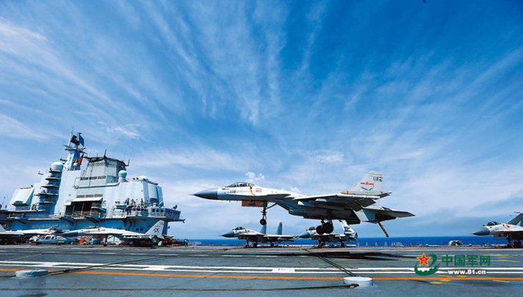 중국 해군 항공모함 편대, 10일간의 고강도 원해 종합훈련 소화