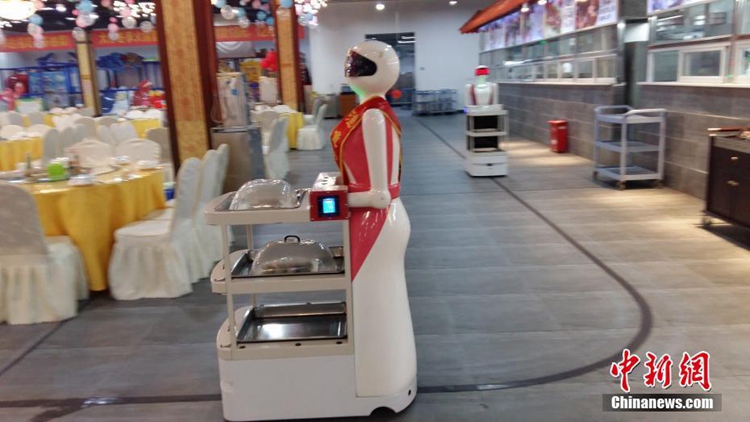 광시 난닝의 음식점, 20명의 로봇 종업원 등장