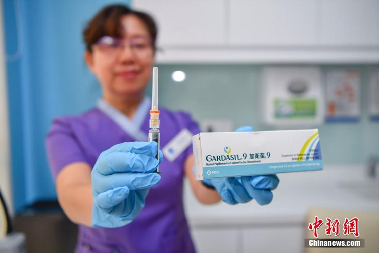 중국 본토 HPV 백신 ‘가다실 9가’ 접종 실시