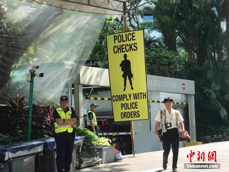 싱가포르, 트럼프 머무는 샹그릴라 호텔을 ‘특별 활동구역’으로 지정