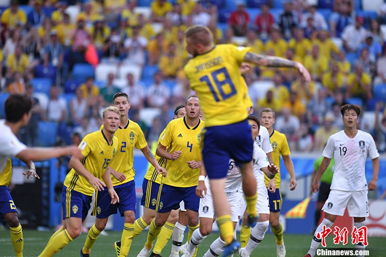 [2018 러시아 월드컵] 한국-스웨덴전 VAR 판독…후반 페널티킥 허용