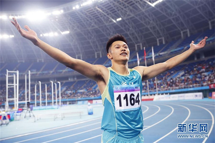 중국 ‘셰전예’ 단거리 육상 100m 최고 기록 수립