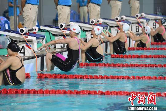 中 아시안게임 수영선수 선발전, ‘홍황소녀’ 푸위안후이 女 배영 100m 우승