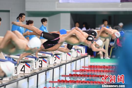 닝쩌타오, 中 하계수영선수권대회 자유형 50m 결승서 준우승