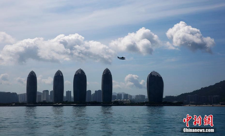 중국 싼야, 해상오염방지 종합대책훈련 개최