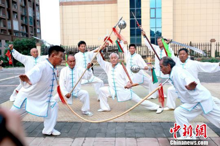 중국 무술의 고향 장쑤 페이현서 개최된 ‘무림대회’