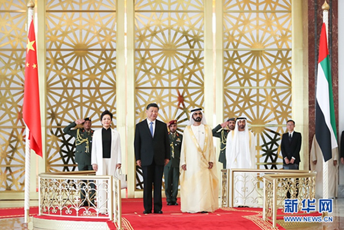 시진핑, 아부다비 도착…UAE 국빈방문 돌입
