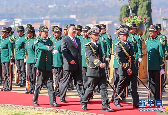 시진핑, 남아공 대통령과 회담