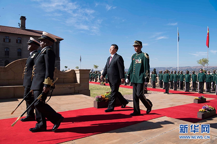 시진핑, 남아공 대통령과 회담