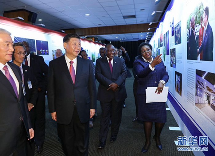 시진핑, 남아공 대통령과 중∙남 과학자 고위급 포럼 개막식 
