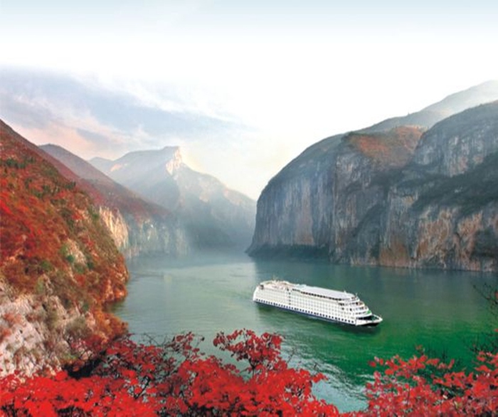 중국 충칭서 상하이까지 양쯔강 따라 크루즈 여행가자