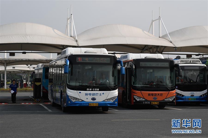 중국 항저우 전기버스 2000대 운영, ‘무배출, 무오염’ 도시 등극