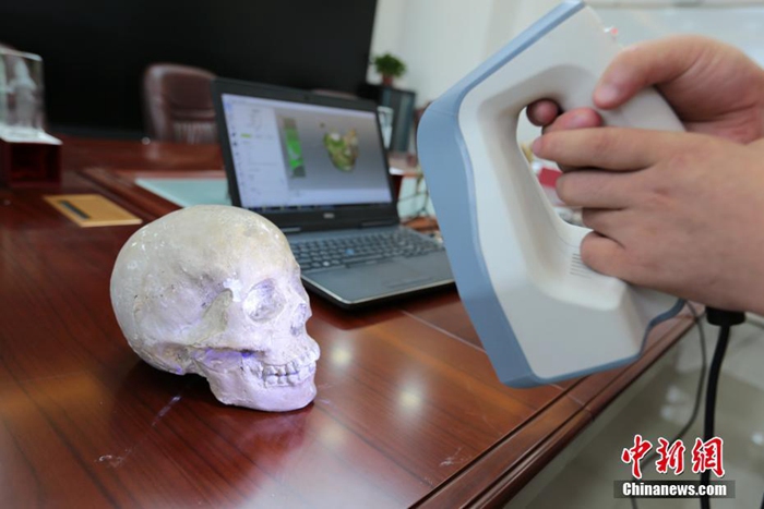中 산시서 ‘3D 프린팅 기술’로 고대인 안면 복원 성공