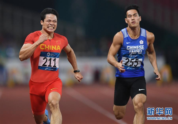 [아시안게임] ‘중국의 볼트’ 쑤빙텐, 9초 92의 AG신기록으로 100m 우승