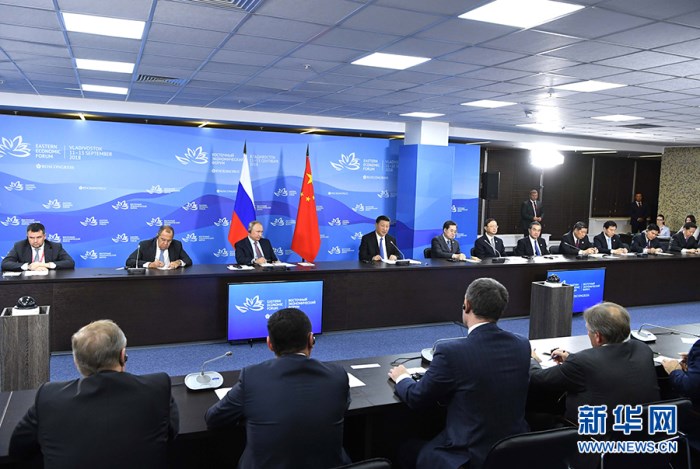 시진핑, 푸틴과 중-러 지방정부 고위급대화 참석