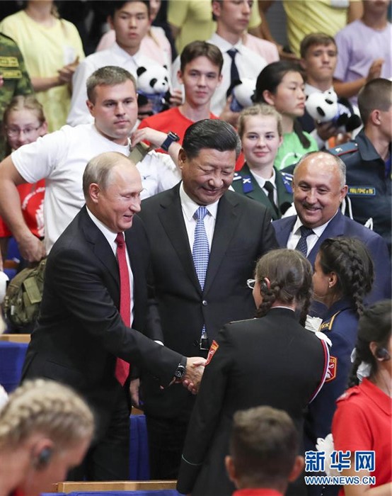 시진핑 주석, 푸틴 대통령과 ‘해양’ 全 러시아 아동센터 방문